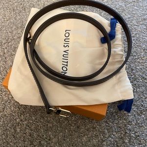 Louis Vuitton strap from Alma BB